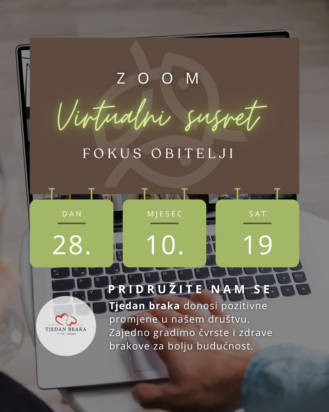 Virtualni susret “Služi tu gdje jesi!”