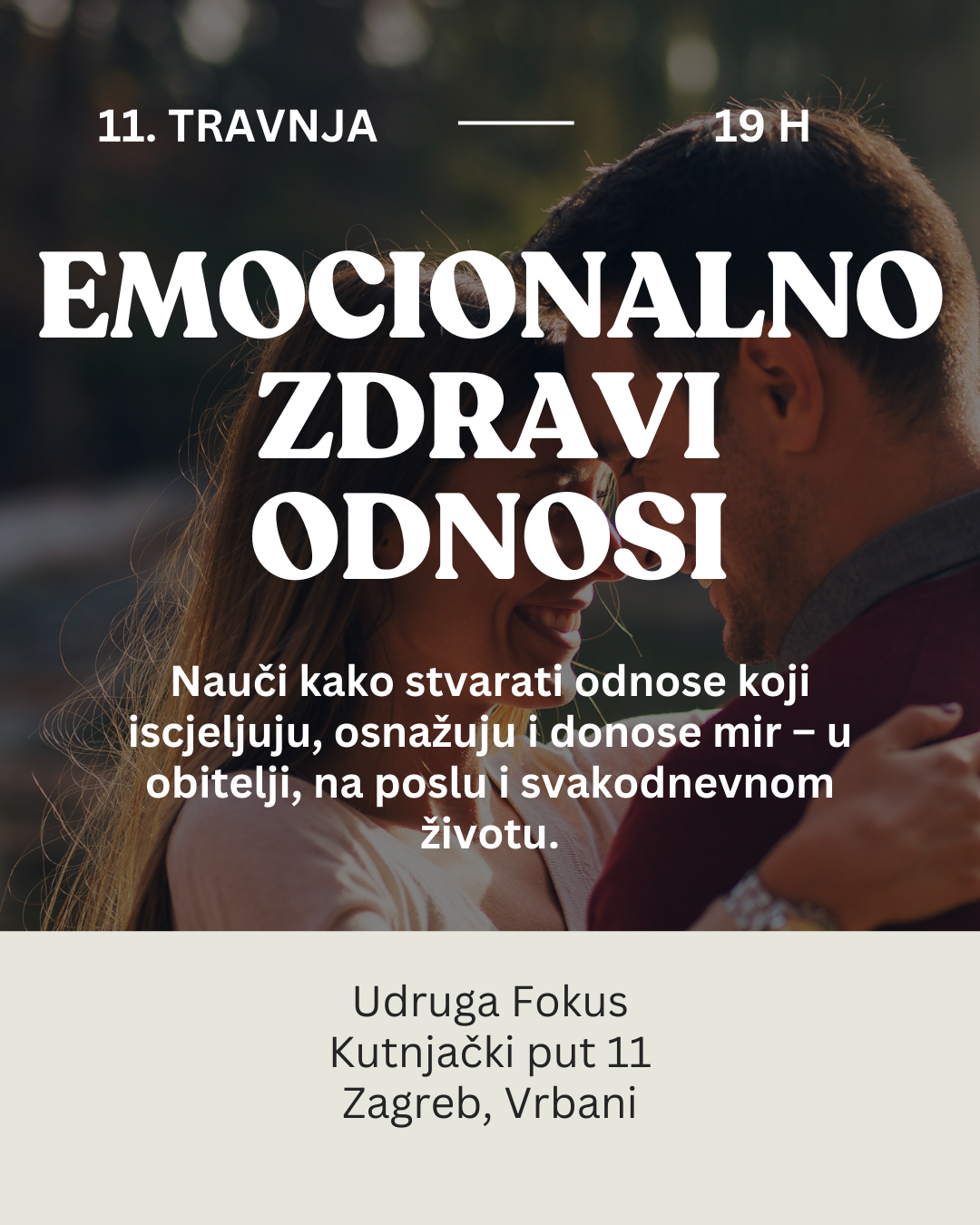 Emocionalno zdravi odnosi – interaktivna radionica