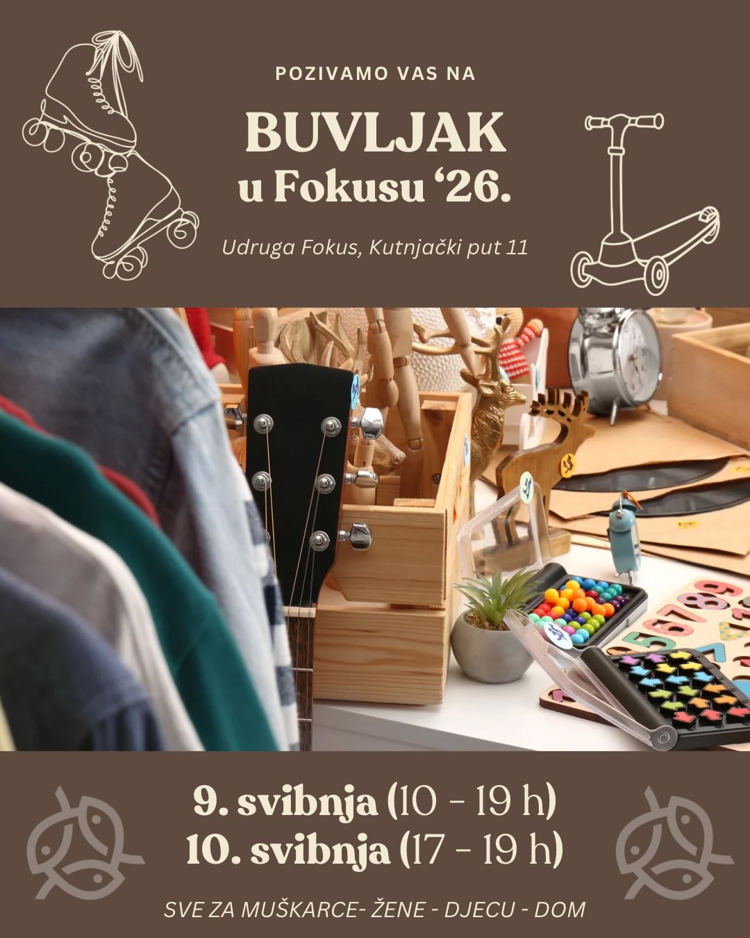 Buvljak 9. i 10. svibnja 2026.