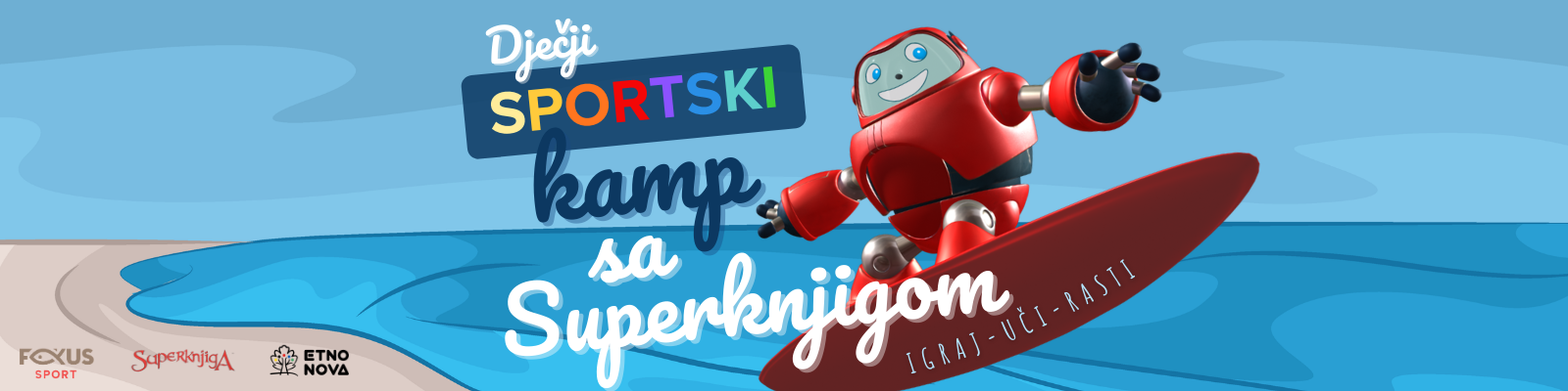 Dječji sportski kamp sa Superknjigom, Selce 2026.